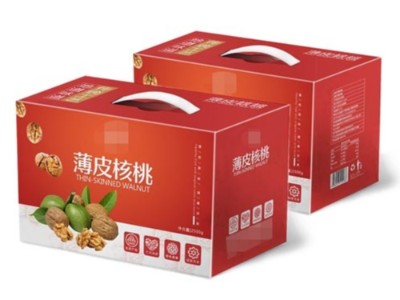 來濟南禮品盒定制廠家定制干果禮盒，讓您過個喜慶年！